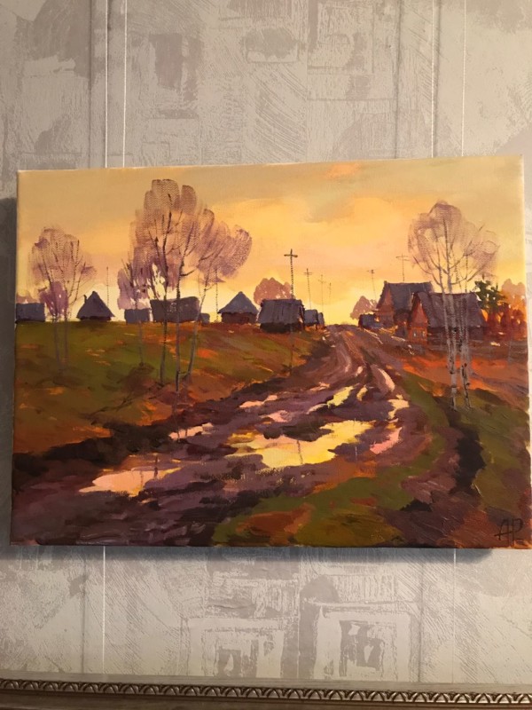 Знакомство с художником Ралифом Ахметшиным и его