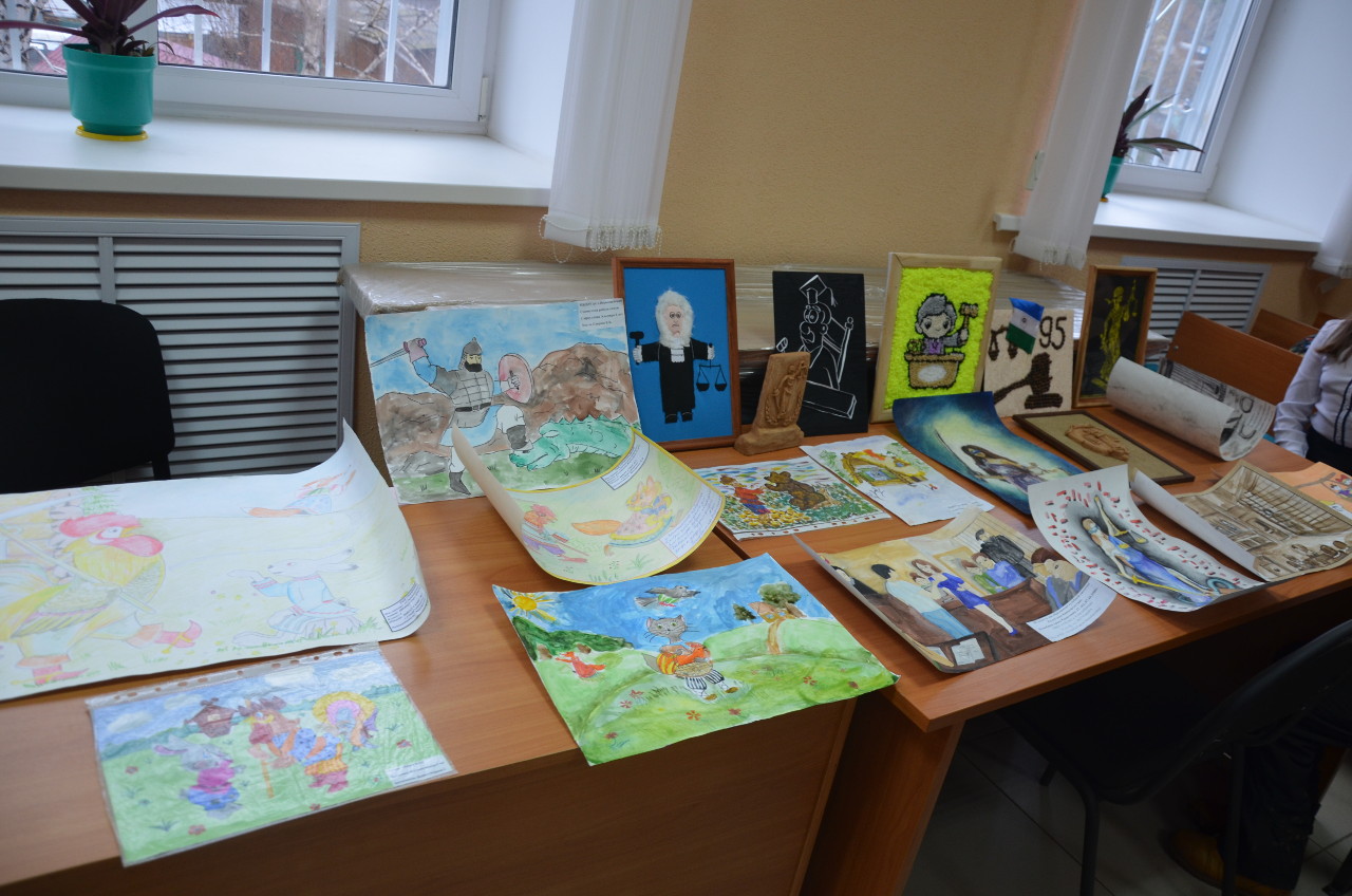 Конкурс детских рисунков к 95-летию судебной системы Республики Башкортостан