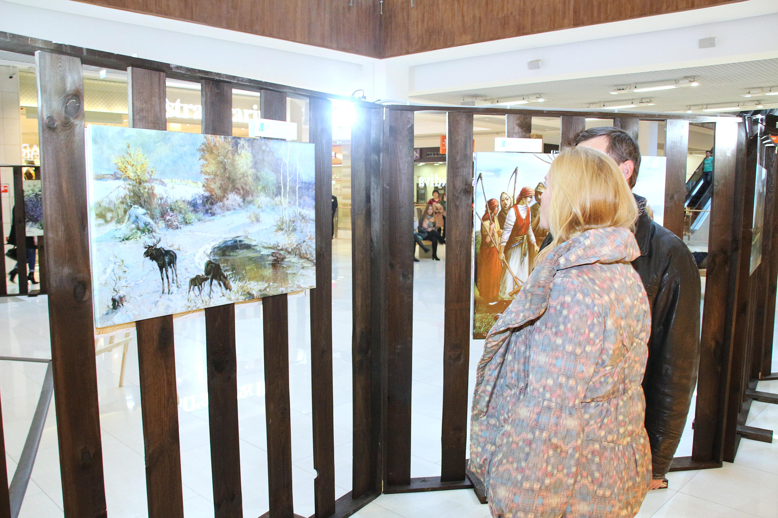 Открытие галереи проекта «Любимые художники Башкирии» в ТРЦ «Планета»