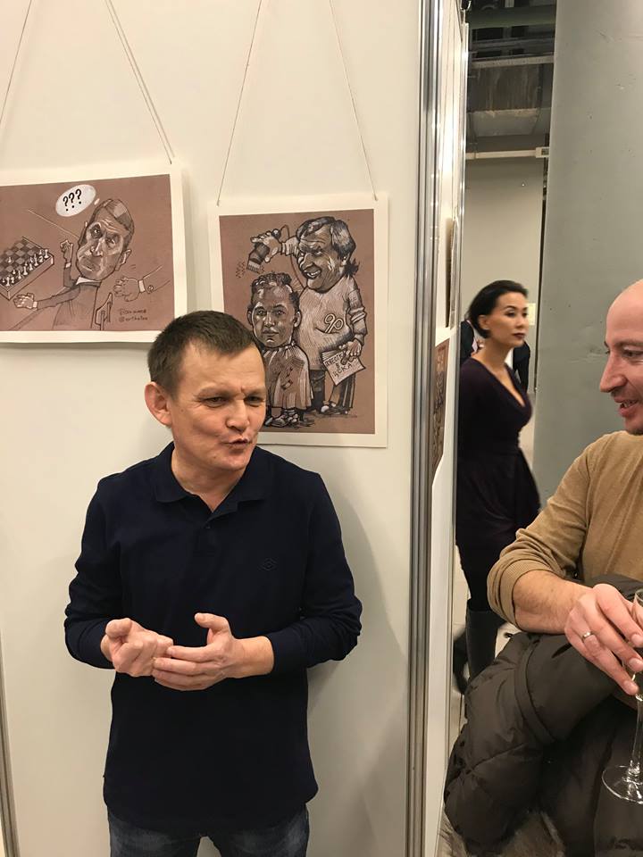 Интервью с художником-карикатуристом Камилем Бузыкаевым