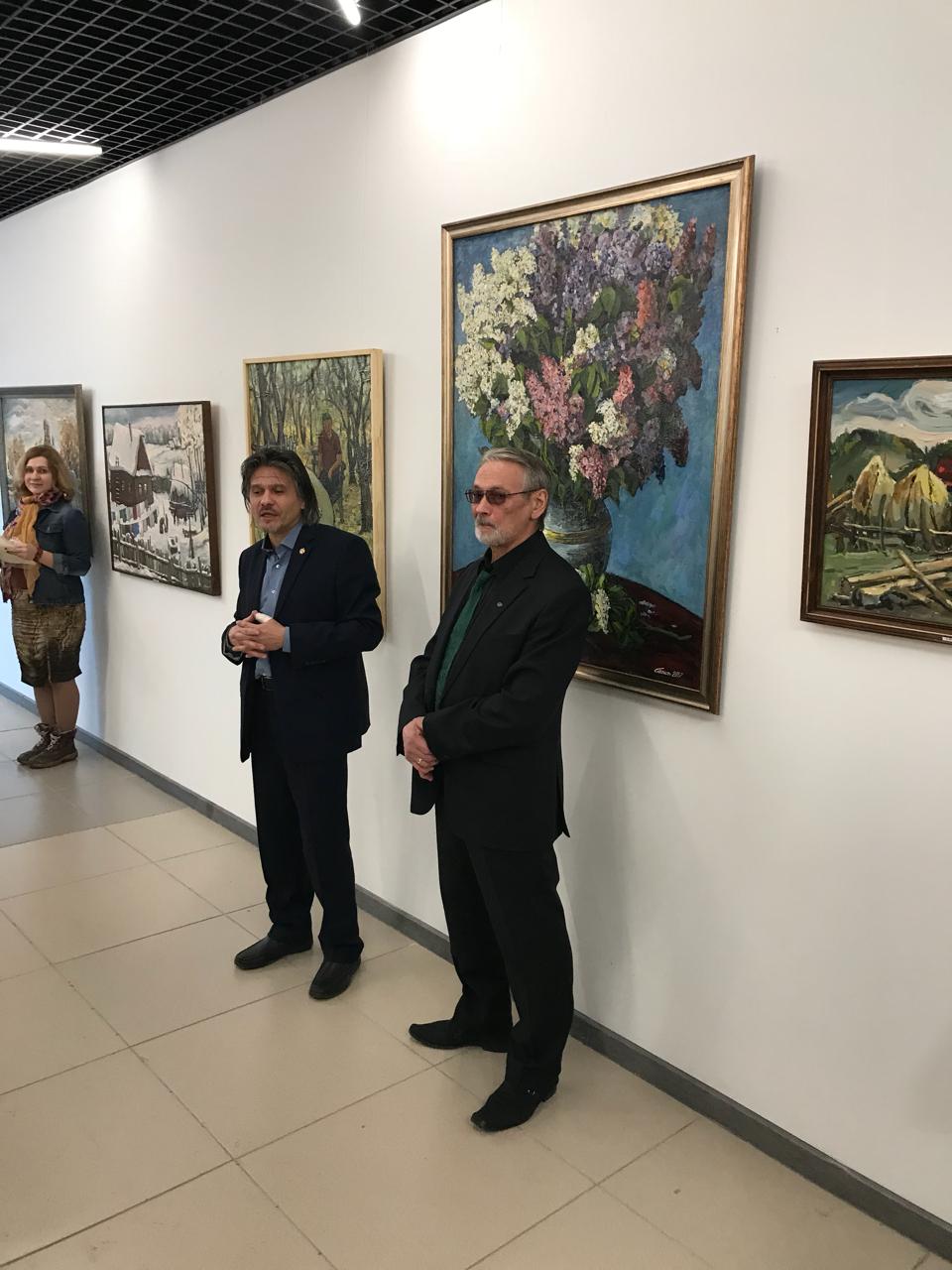 Открытие персональной выставки художника Сагита Гималетдинова
