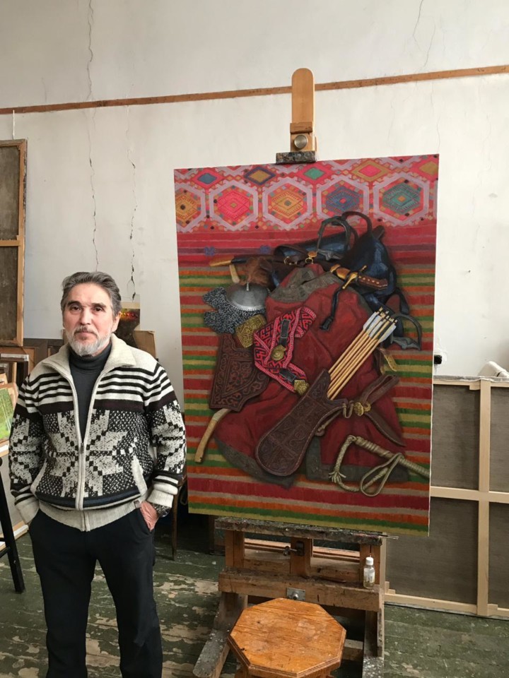 «Сохраняя традиции»: в гостях у художника Рашита Хабирова