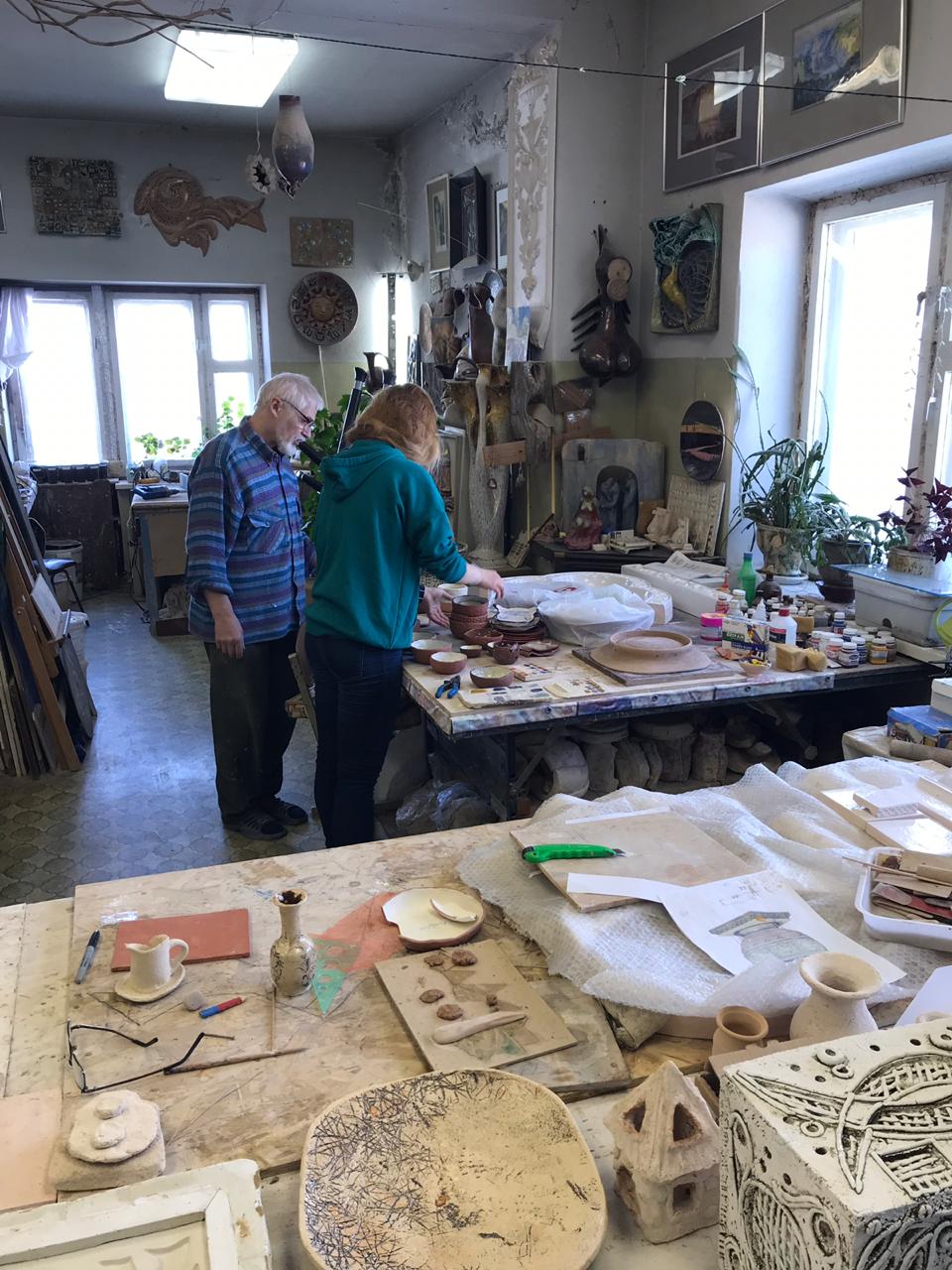 В гостях у мастеров керамики Михаила и Ирины Таран