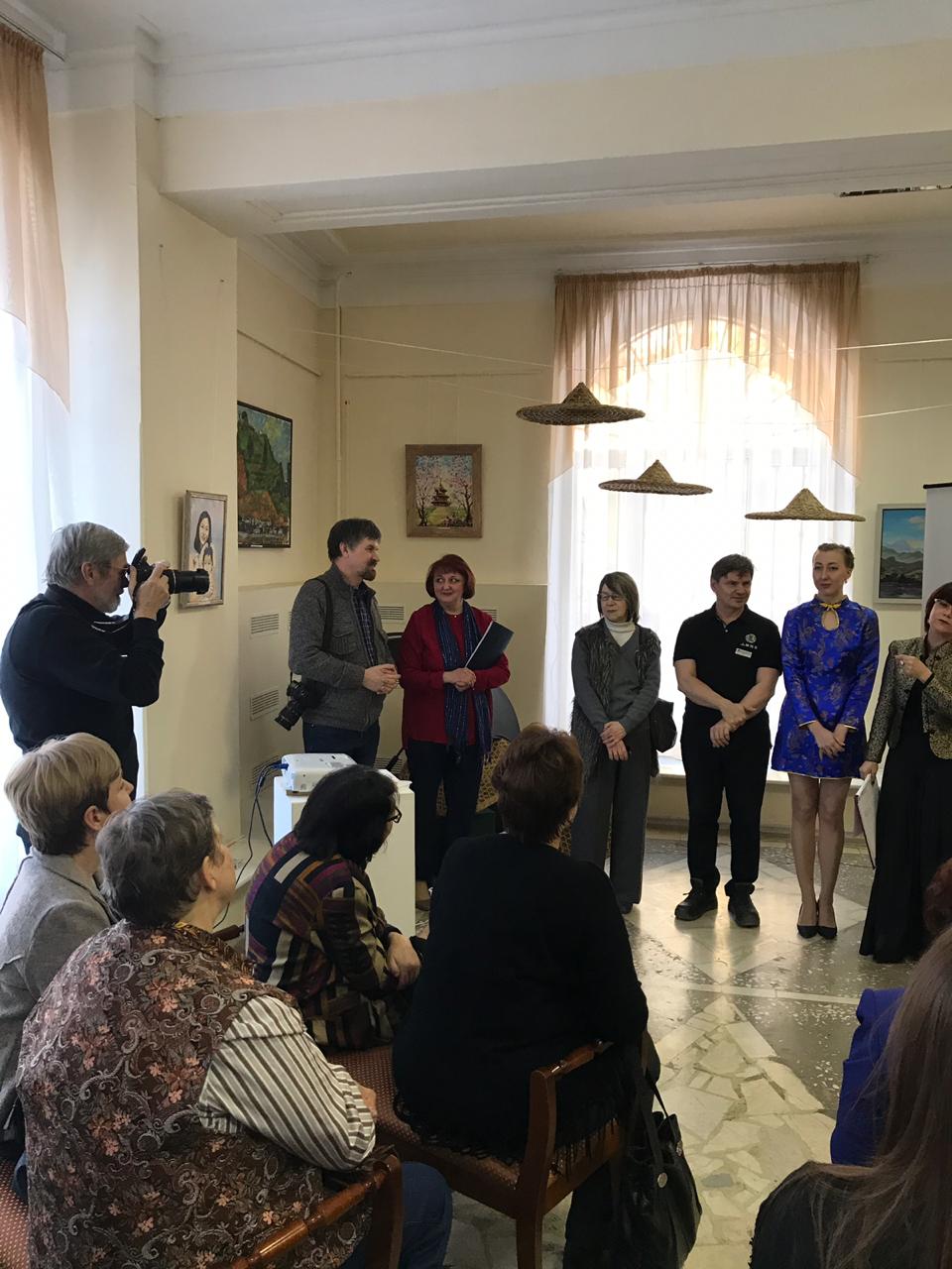 Открытие выставки группы башкирских художников «АРТ-Путь. Расширяя границы через искусство»