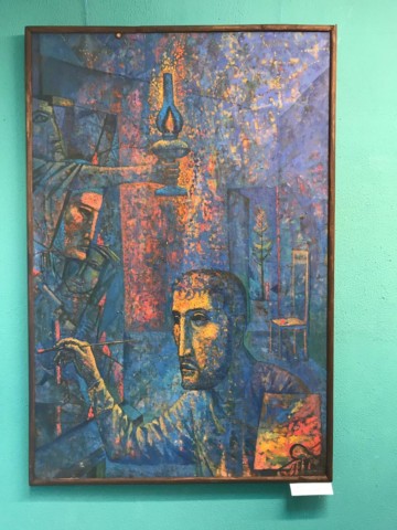 Открытие персональной юбилейной выставки башкирского художника Джалиля Сулейманова