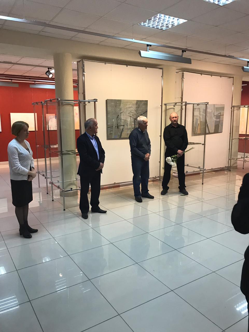 Открытие персональной выставки талантливого башкирского живописца и скульптора-медальера Ильдара Валеева