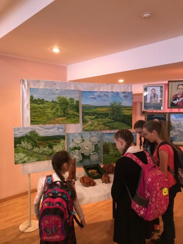 Художественный тур проекта «Любимые художники Башкирии»: выставка художников в Доме культуры г. Дюртюли