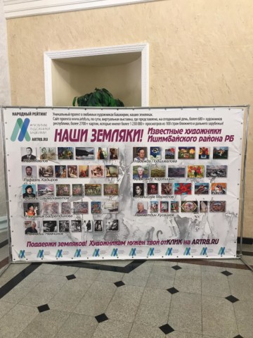 Встреча с художниками-земляками в г. Ишимбай