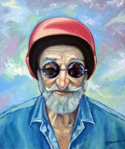 «Портрет Владимира Жигулина», Иоанн Григорьевич Альметов-Гагарин (Айдар Альметов), 2014