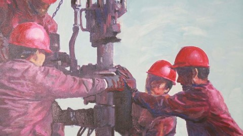 Уфимец Марсель Шайдуллин рисует картины нефтью