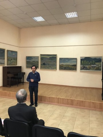 «На земле предков»: открытие персональной выставки художника Владимира Панченко