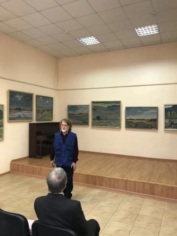«На земле предков»: открытие персональной выставки художника Владимира Панченко