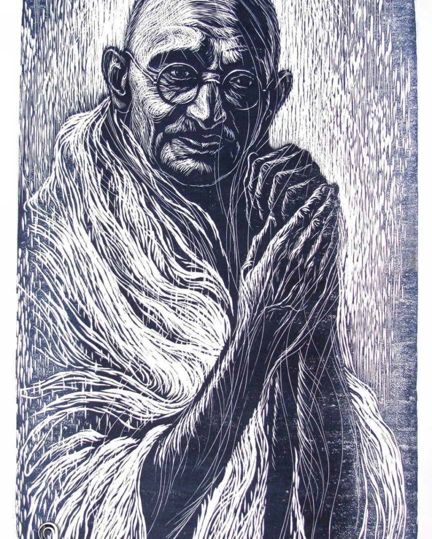 Махатма Ганди", Роман Сайфуллин. 