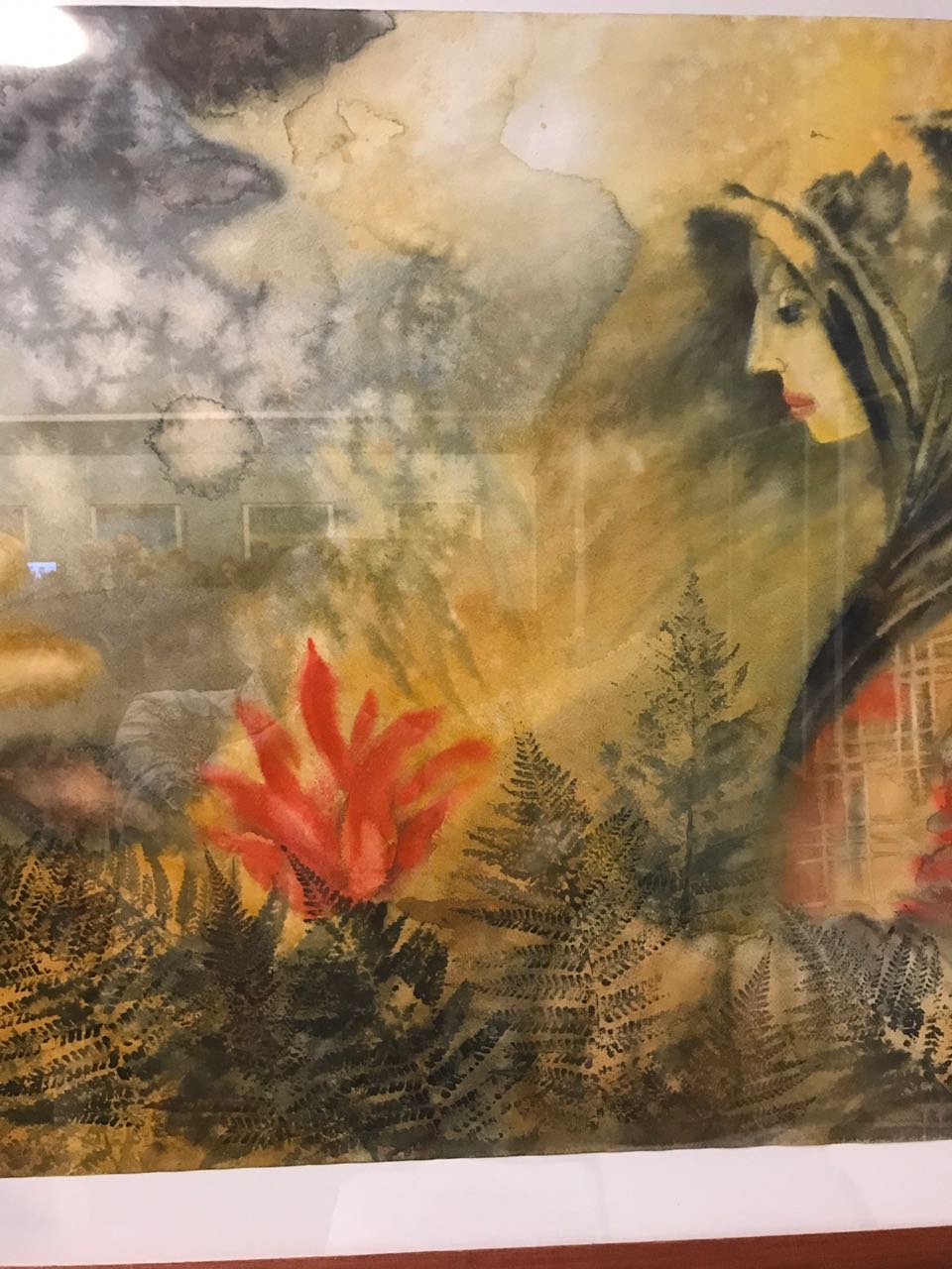 «Цветок папоротника. Акварель»: открытие персональной выставки художника Ольги Самосюк