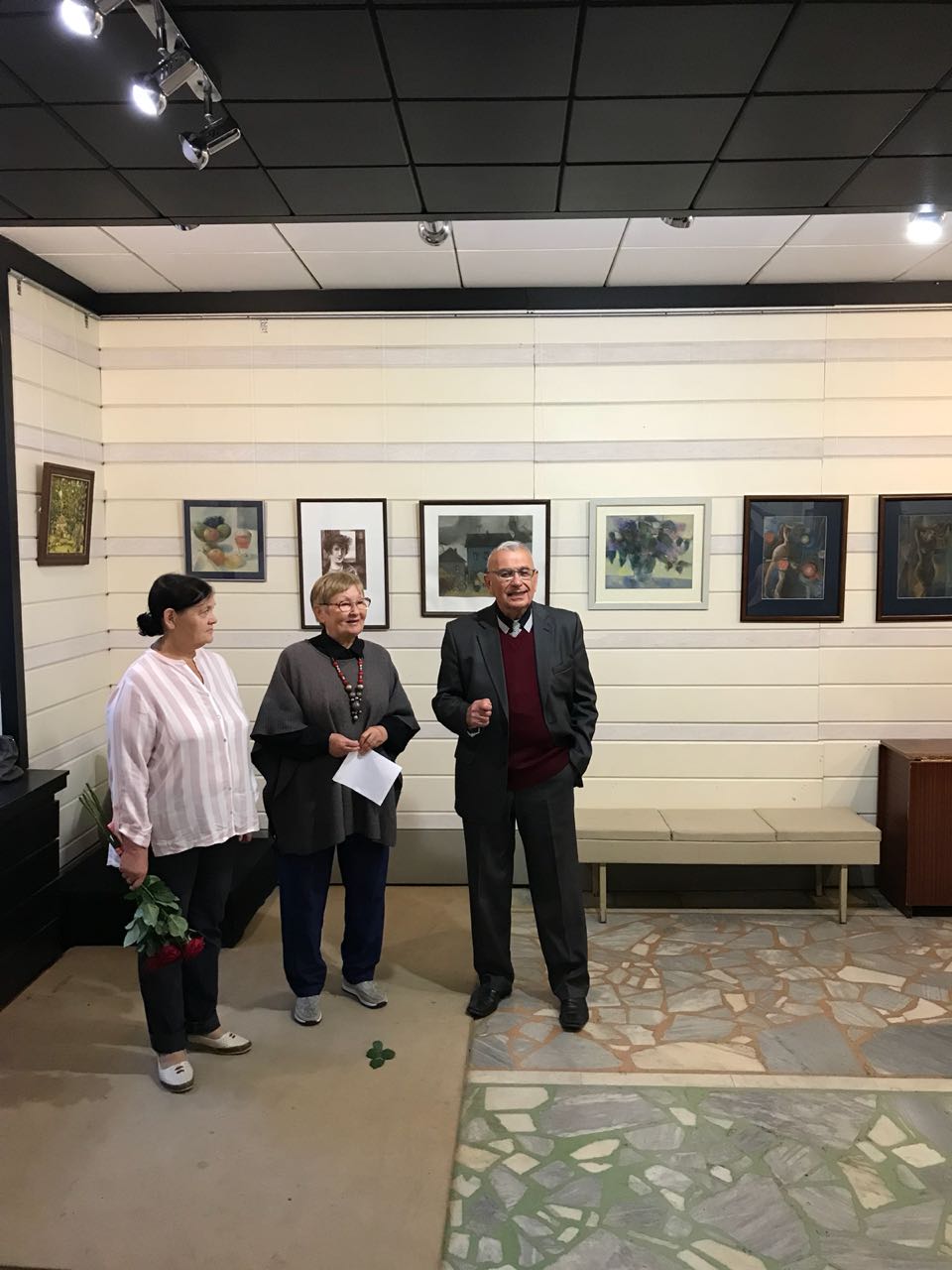 Открытие выставки работ башкирского художника Роберта Ягафарова