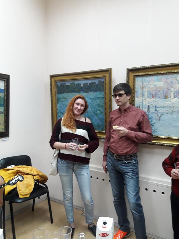 Открытие выставки, посвященной 95-летию со дня рождения уфимского художника-живописца Леонида Круля