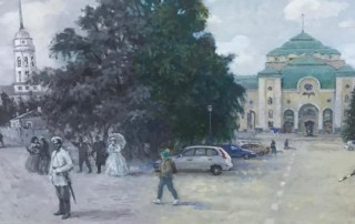Открытие персональной выставки башкирского художника Ильдара Бикбулатова