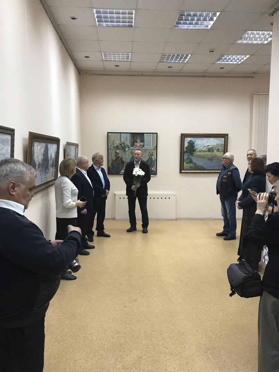 Открытие персональной выставки башкирского художника Ильдара Бикбулатова