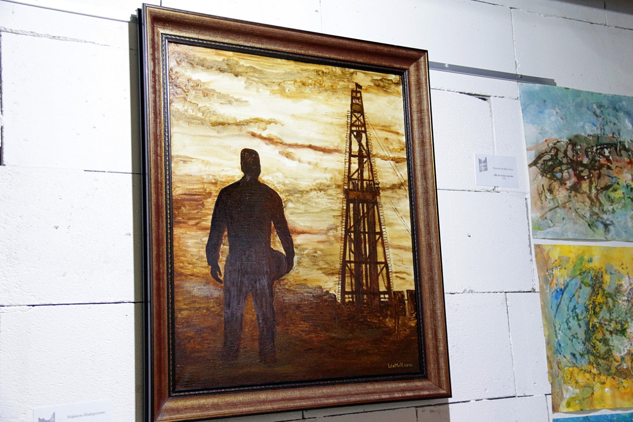 Открытие выставки «Нефть в квадрате» в «Облаках»!