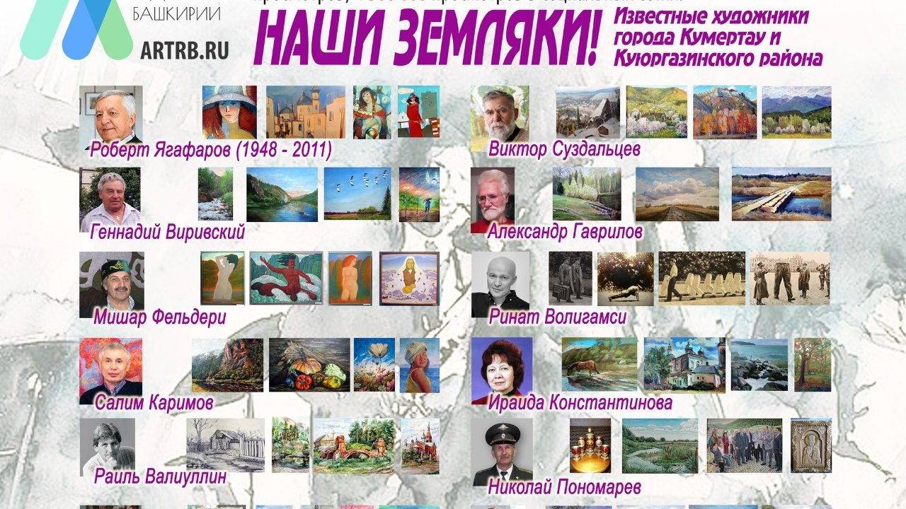Художественный тур проекта «Любимые художники Башкирии» – встреча в городе Кумертау!