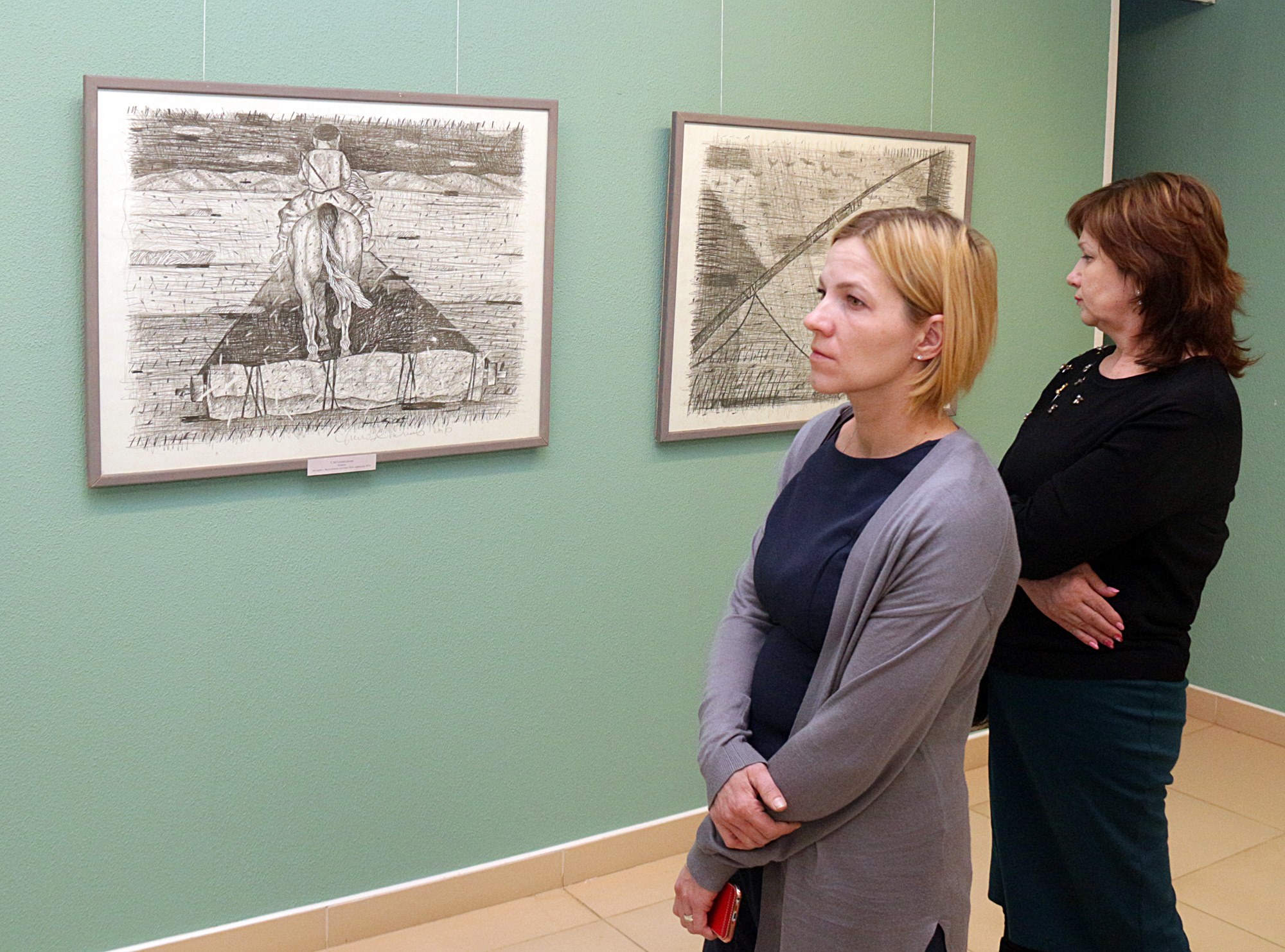 Открытие выставки, посвященной 60-летию художника Салавата Гилязетдинова