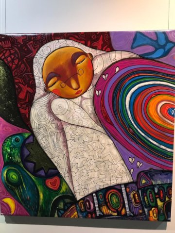 Открытие персональной выставки художника Валерия Иванова в лайфстайл-центре «Башкирия»