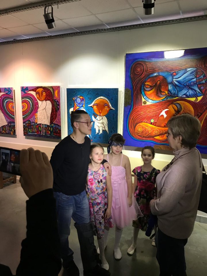 Открытие персональной выставки художника Валерия Иванова в лайфстайл-центре «Башкирия»