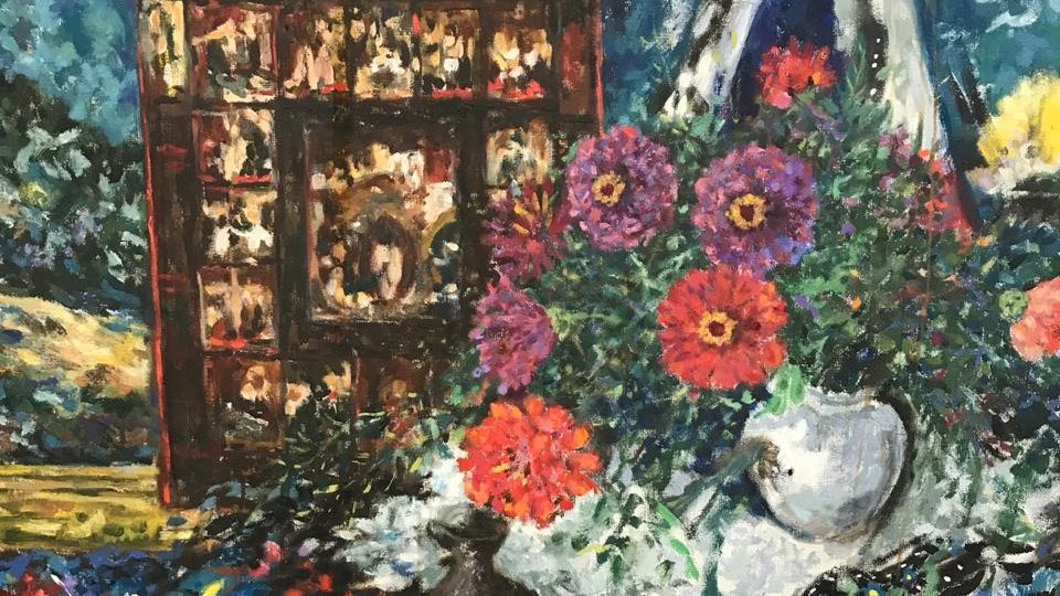Продолжая художественную династию: открытие персональной выставки башкирского живописца Виктора Домашникова
