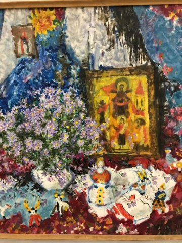 Продолжая художественную династию: открытие персональной выставки башкирского живописца Виктора Домашникова