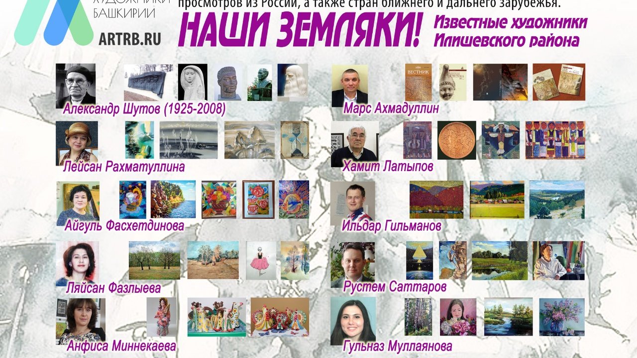 Художественный тур проекта «Любимые художники Башкирии» – встреча в Илишевском районе!