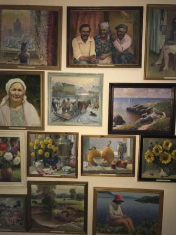 Художественный тур проекта №47 – творческая встреча с художниками в Бакалинском районе!