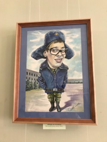 Открытие персональной выставки молодого художника Руслана Камалова