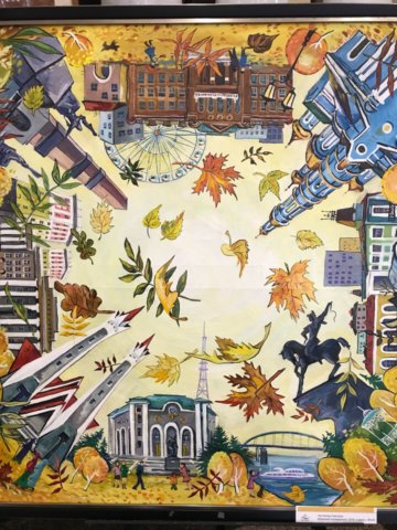 Участники проекта «Арт-Путь» открыли выставку «Моя малая Родина»