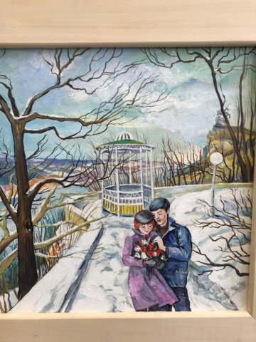 Участники проекта «Арт-Путь» открыли выставку «Моя малая Родина»