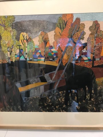 «Над моей деревней родилась звезда...» – персональная выставка башкирского художника Мили Гатауллиной