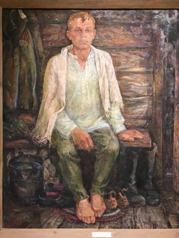 Открытие юбилейной выставки-памяти художника Виктора Пегова