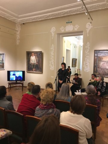 Открытие юбилейной выставки-памяти художника Виктора Пегова