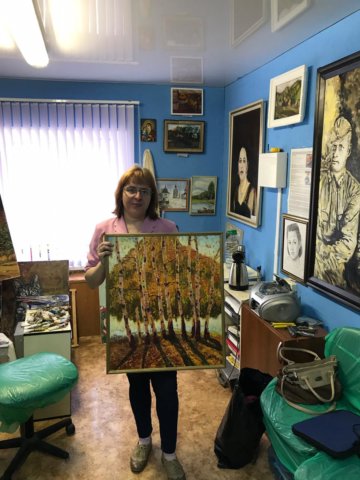 В гостях у художников Александра Ванзина и Юлии Куклиной