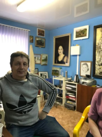 В гостях у художников Александра Ванзина и Юлии Куклиной