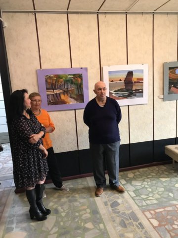 Персональная выставка: графика и живопись Ирины Гатиной-Обрусник