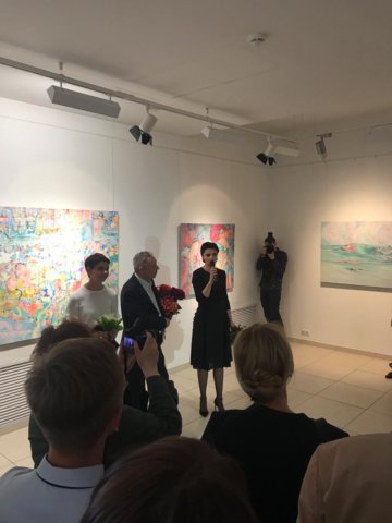 Расих Ахметвалиев – открытие персональной выставки «Легкость бытия»