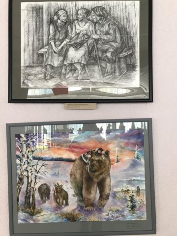 Предпоказ фильма телеканала UTV об истории башкирской живописи