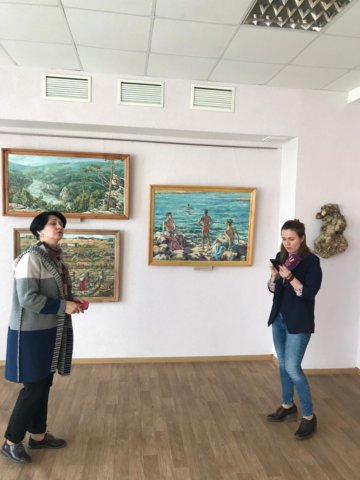 Предпоказ фильма телеканала UTV об истории башкирской живописи