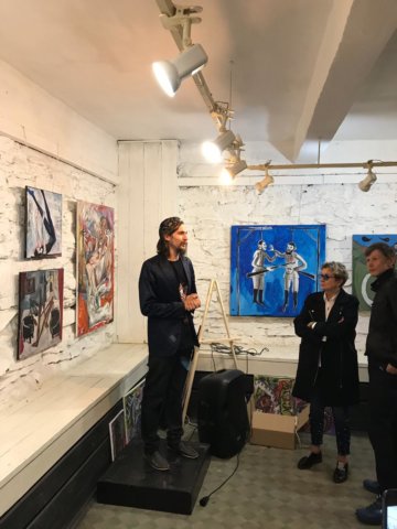 «Жест» в музейной ночи: открытие выставки 30 башкирских художников