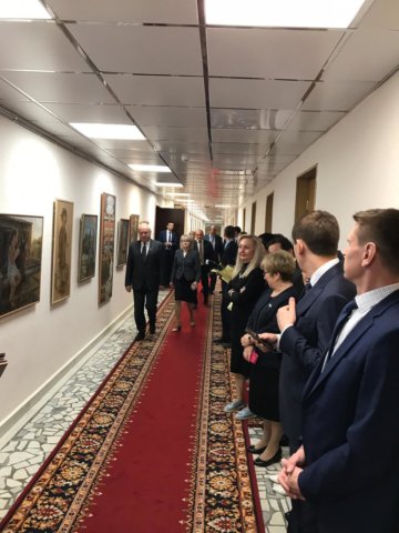 В Государственном Собрании состоялось открытие выставки работ башкирских художников