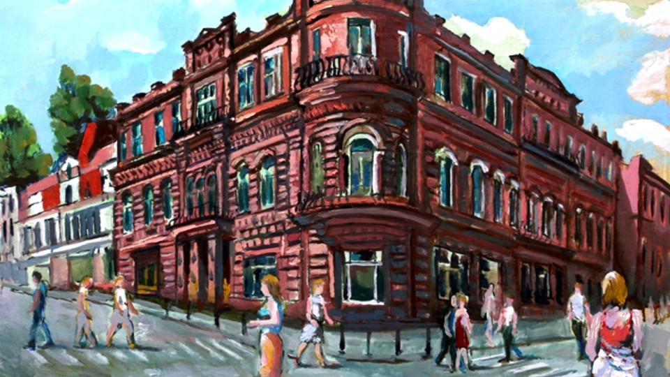 ART-очерки Татьяны Красновой: выставка «Мой город» художника Раиса Гаитова
