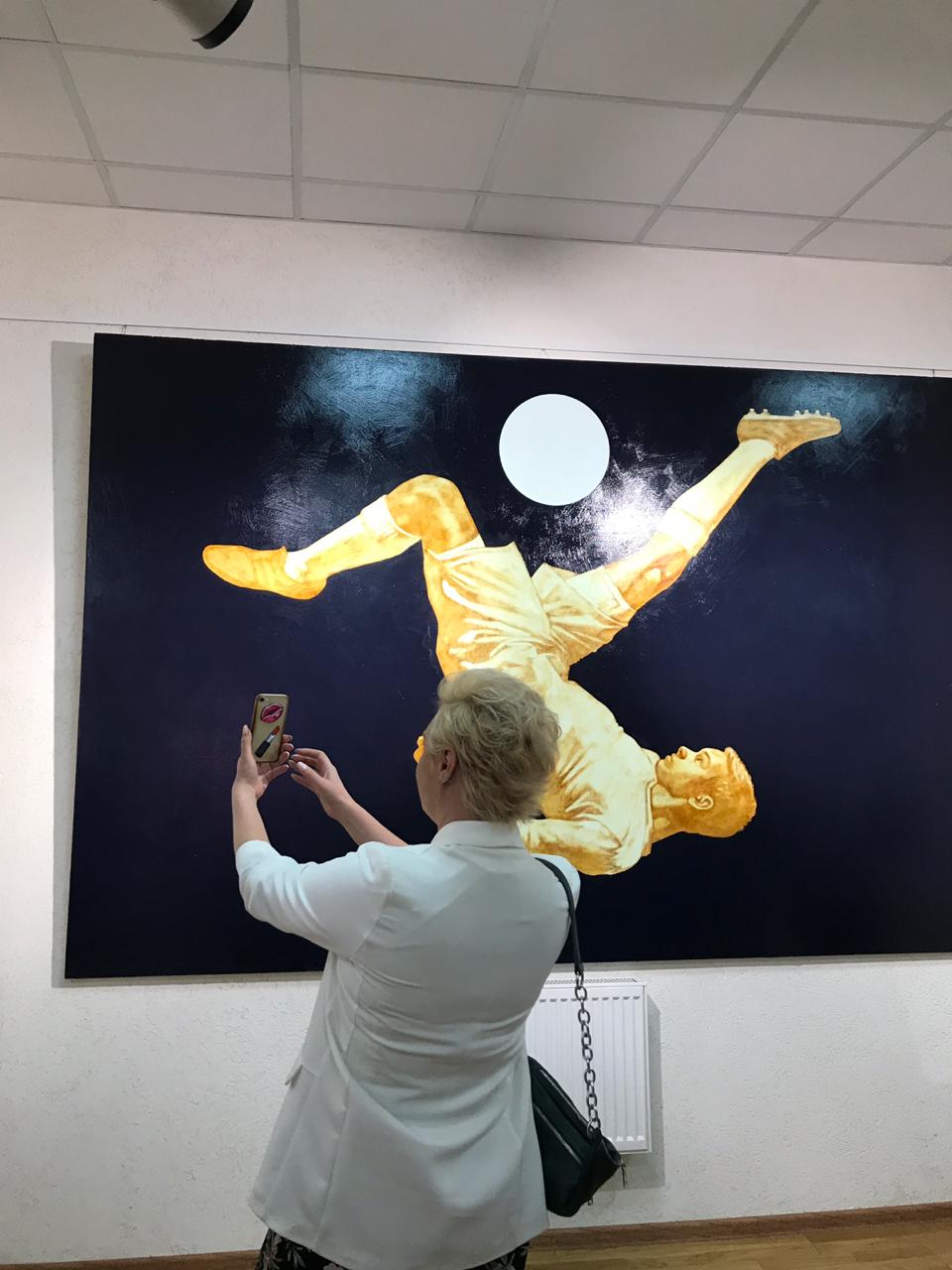 Открытие международной арт-выставки «Мяч в искусстве»