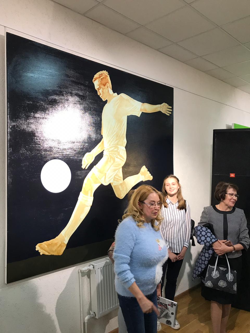 Открытие международной арт-выставки «Мяч в искусстве»