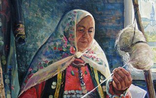 ART-очерки Татьяны Красновой: Вера Фролова и выставка «Белая нить»