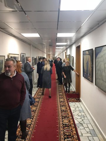 Выставка художников-педагогов в Госсобрании - Курултае Республики Башкортостан